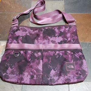 North face cross body bag